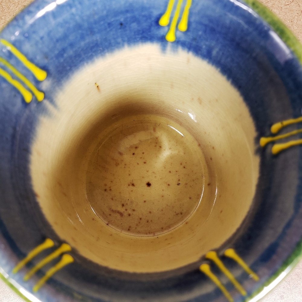 Hand-Painted Red Tulip Terra Cotta Mug - Picture 8 of 10